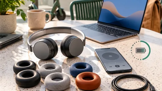 Urbanista Shibuya, cuffie on-ear da 58 grammi con Bluetooth 6.0