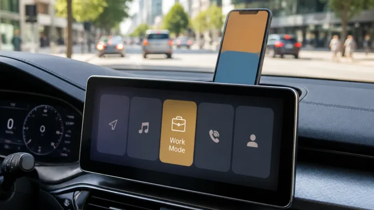 Android Auto prepara la Work mode: il profilo di lavoro direttamente sullo schermo dell’auto